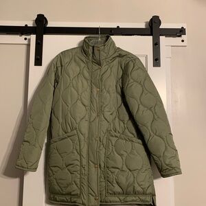 J Crew Signature Puffer Jacket